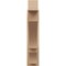 Ekena Millwork 5 1/2-in W x 22-in D x 26-in H Balboa Block Rough Cedar Woodgrain TimberThane Outlooker, Primed Tan OUTUR055X22X26BOA44RCPR - alternate 3